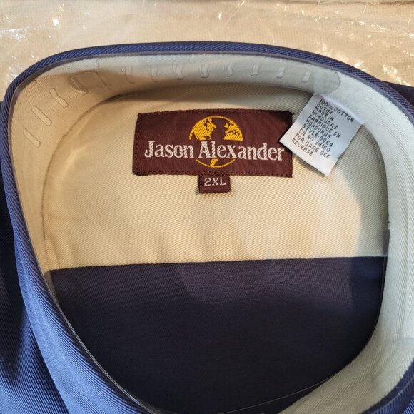 Jason Alexander Men's 2XL Long Sleeve Button Down Shirt - Picture 3 of 4